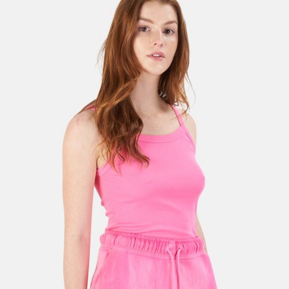 Cotton Citizen Verona Tank Top in Hot Pink